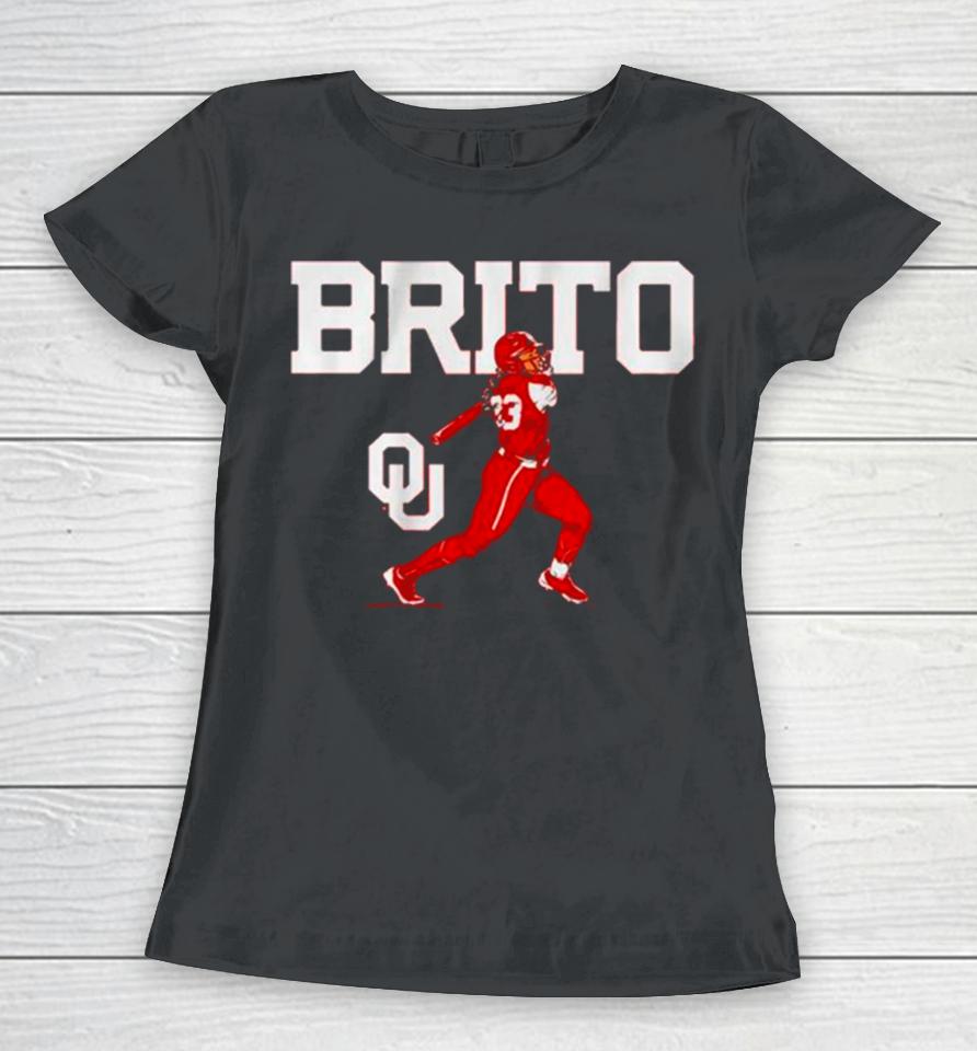 Oklahoma Softball Alyssa Brito Vintage Women T-Shirt