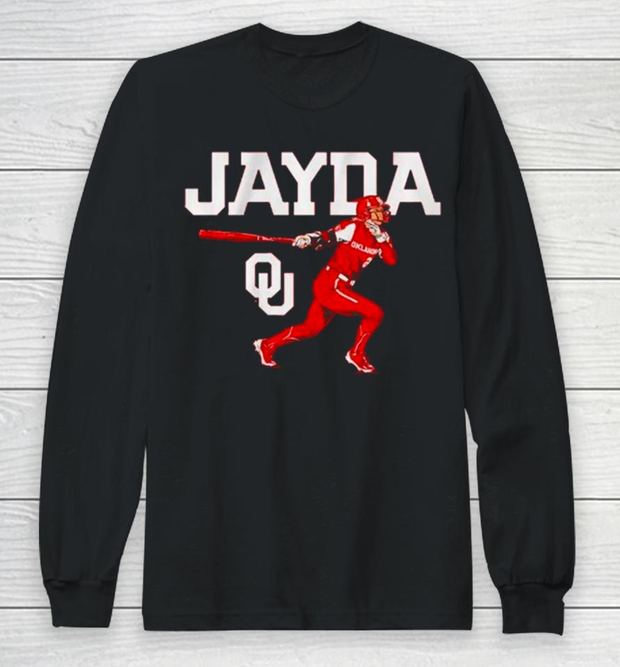 Oklahoma Softball Jayda Coleman Player Long Sleeve T-Shirt