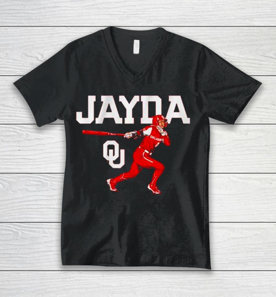 Oklahoma Softball Jayda Coleman Player Unisex V-Neck T-Shirt