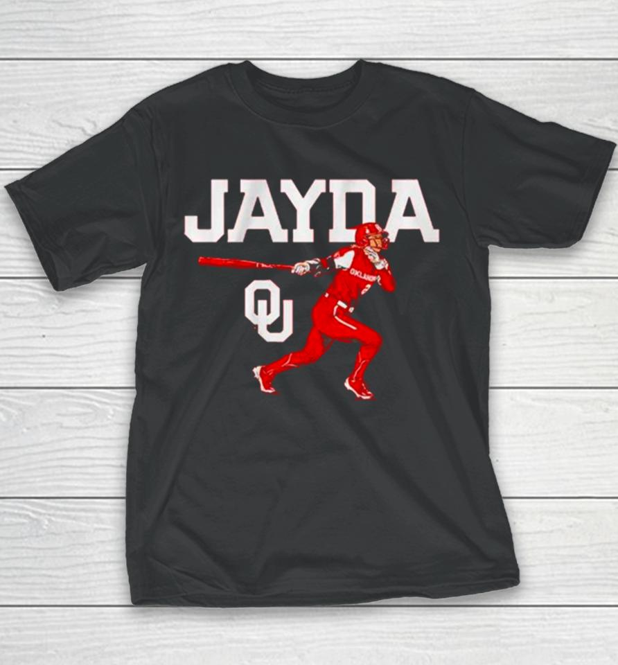 Oklahoma Softball Jayda Coleman Player Youth T-Shirt