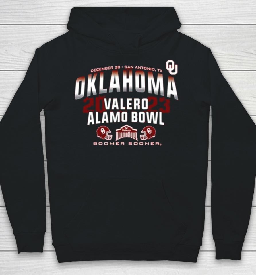 Oklahoma Sooners 2023 Valero Alamo Bowl Boomer Sooner Hoodie