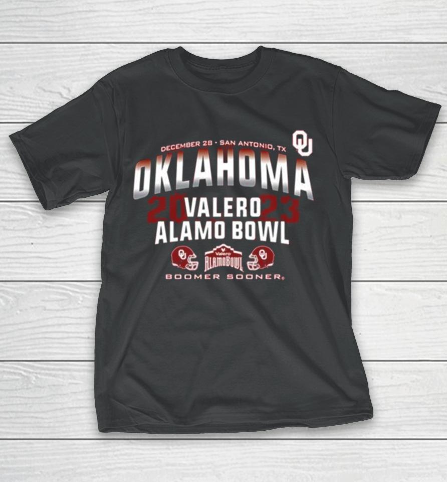 Oklahoma Sooners 2023 Valero Alamo Bowl Boomer Sooner T-Shirt