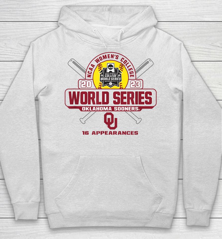Oklahoma Sooners Women's College World Series 2023 Softball Hoodie