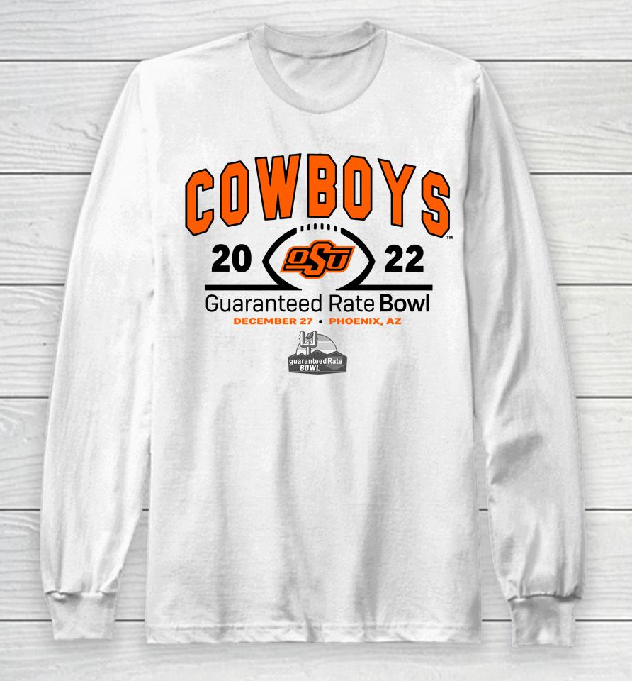 Oklahoma State Cowboys 2022 Guaranteed Rate Bowl Long Sleeve T-Shirt