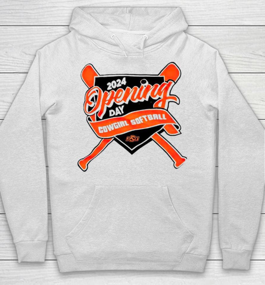 Oklahoma State Cowboys 2024 Opening Day Cowgirl Softball Hoodie