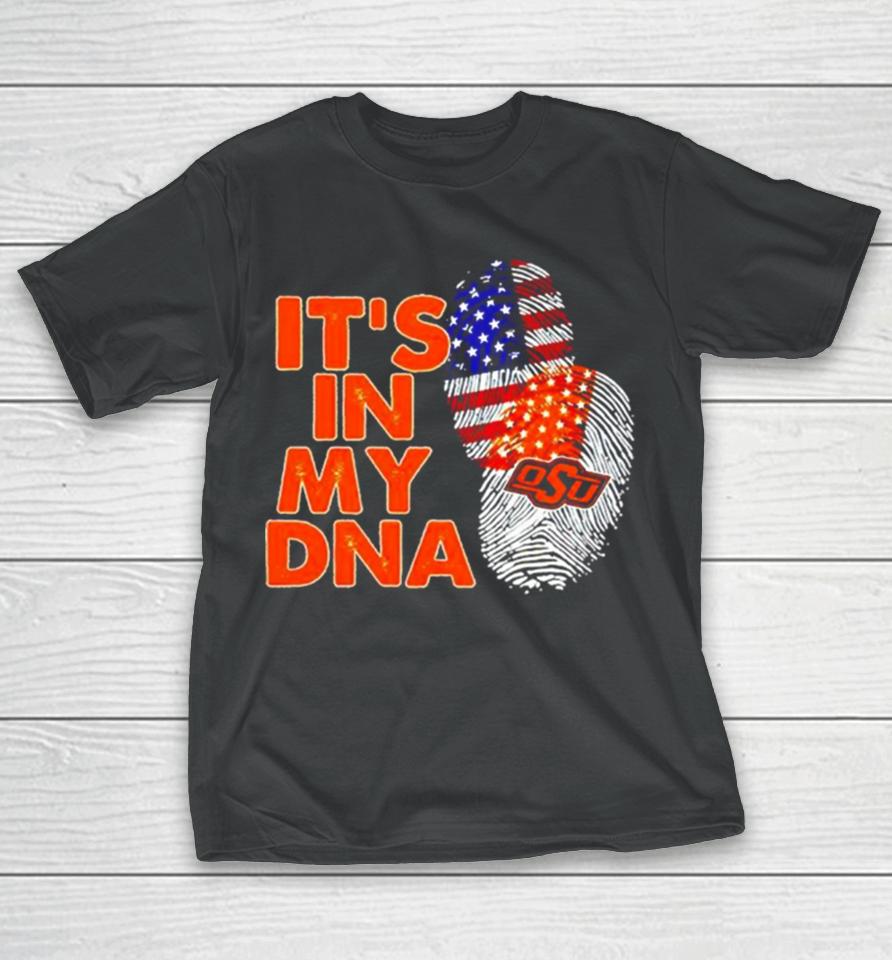 Oklahoma State Cowboys It’s In My Dna Fingerprint T-Shirt