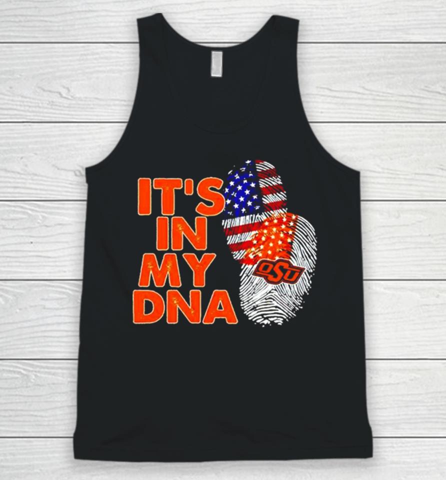 Oklahoma State Cowboys It’s In My Dna Fingerprint Unisex Tank Top