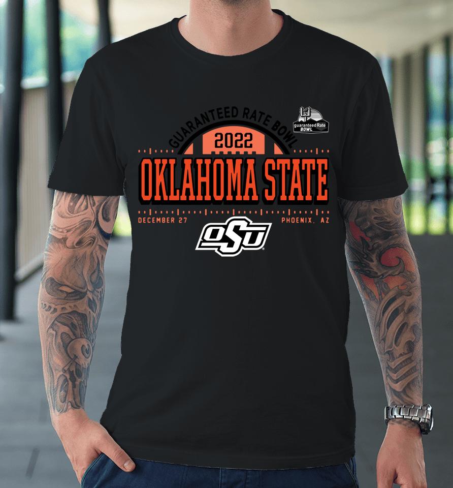 Oklahoma State Cowboys Orange Guaranteed Rate Bowl Bound Premium T-Shirt
