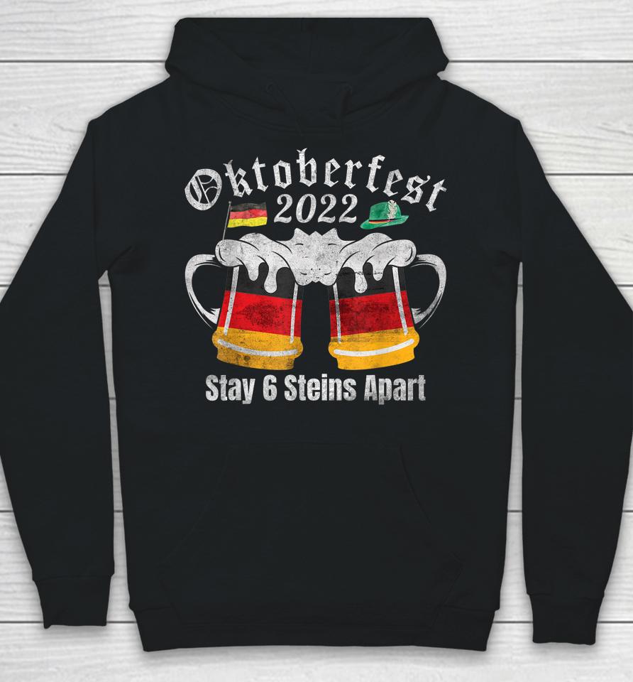 Oktoberfest 2022 6 Stein Apart Beer October Hoodie