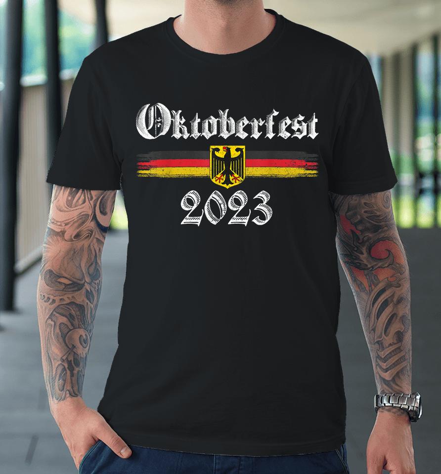 Oktoberfest 2023 Germany Flag Premium T-Shirt