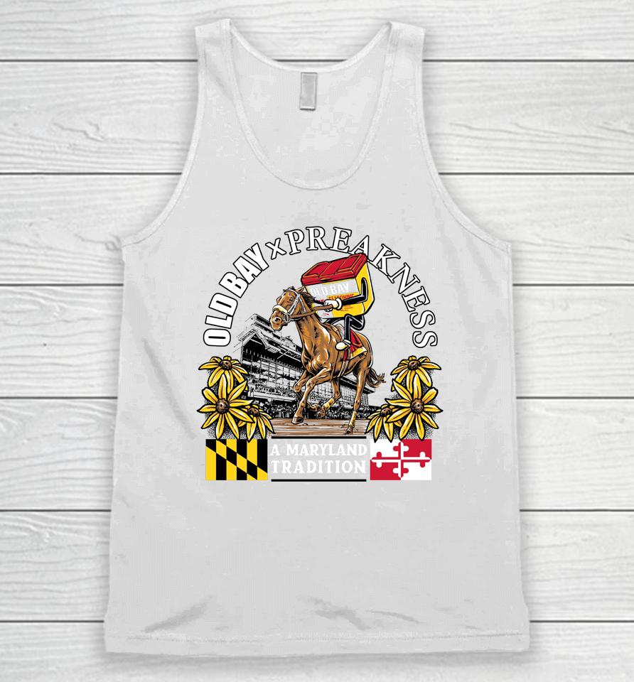 Old Bay X Preakness A Maryland Tradition Unisex Tank Top