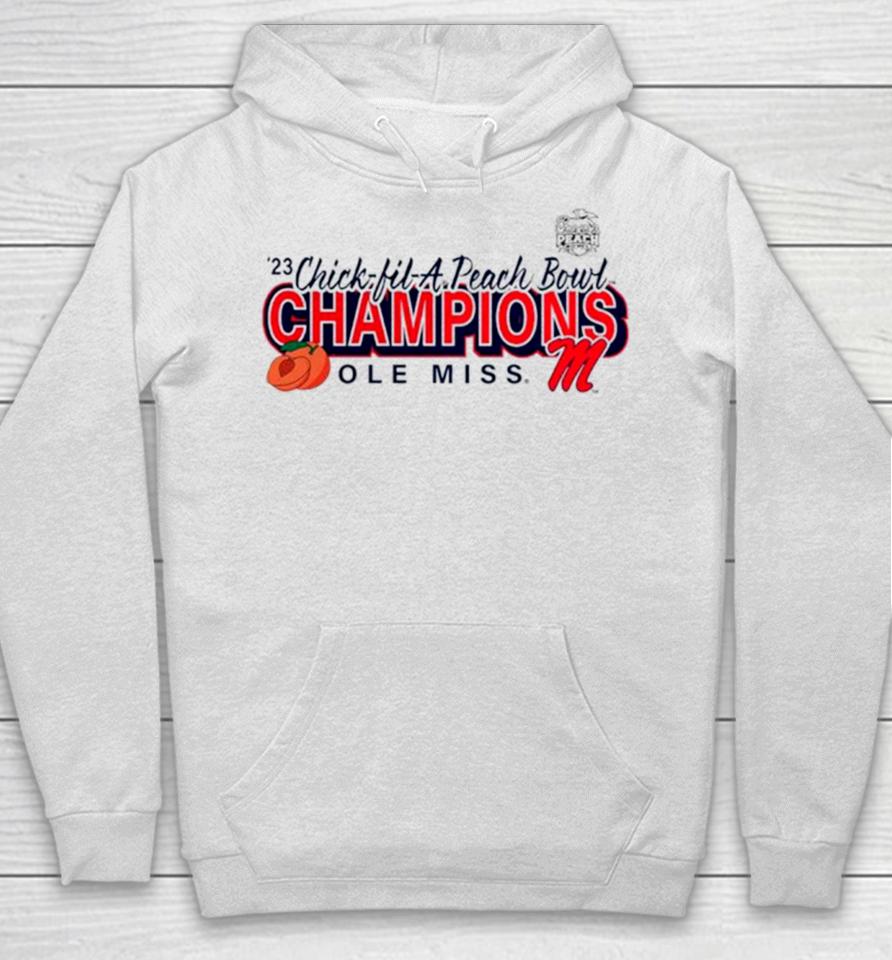 Ole Miss Rebels 2023 Peach Bowl Champions Superior Ability Hoodie