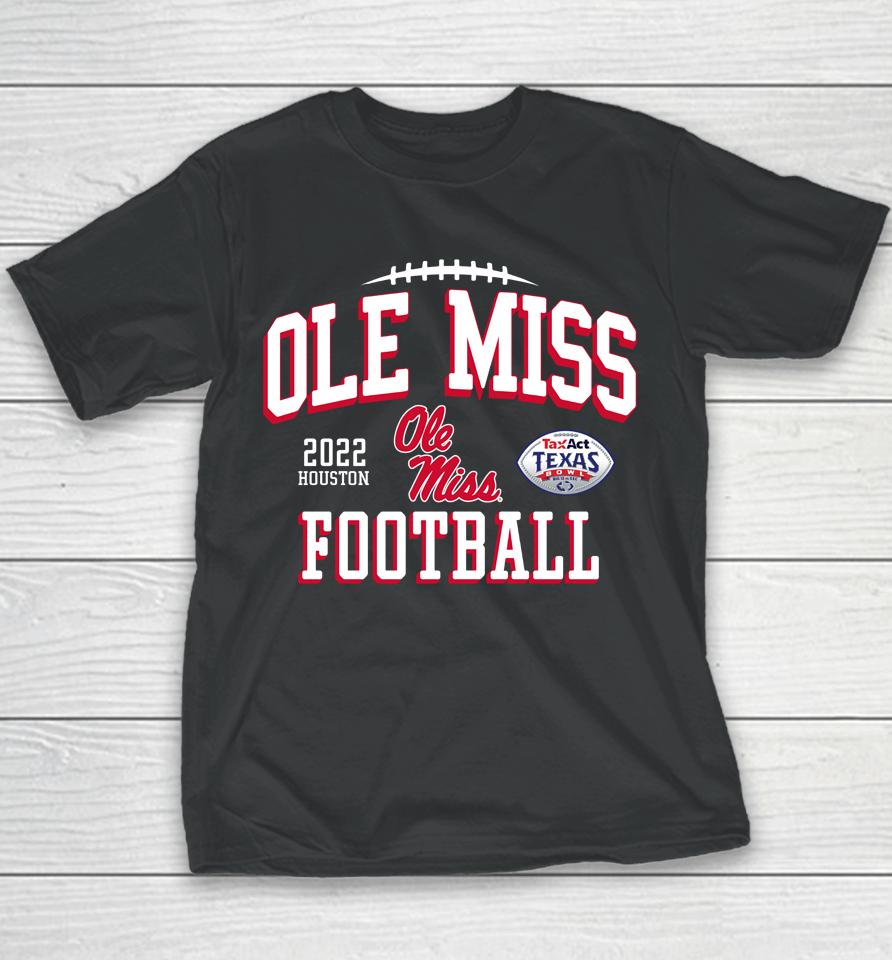 Ole Miss Rebels Texas Bowl Youth T-Shirt