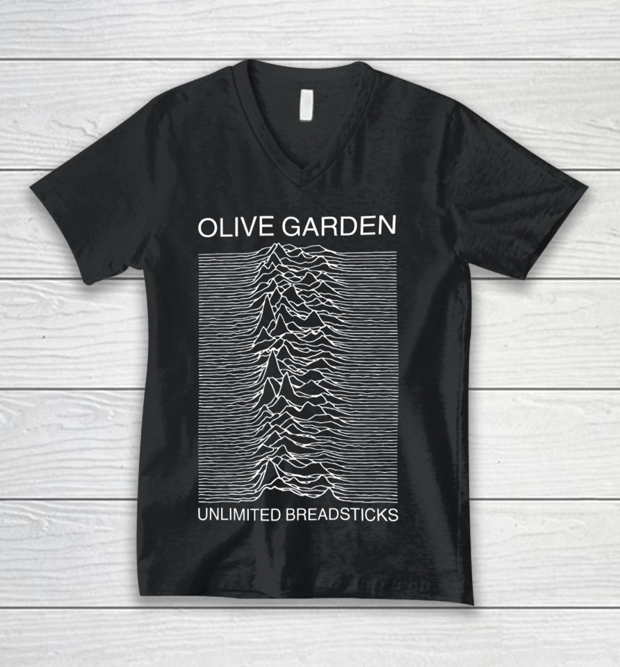 Olive Garden Unlimited Breadsticks Unisex V-Neck T-Shirt
