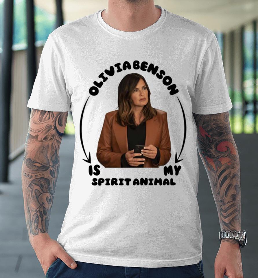 Olivia Benson Is My Spirit Animal Funny Premium T-Shirt