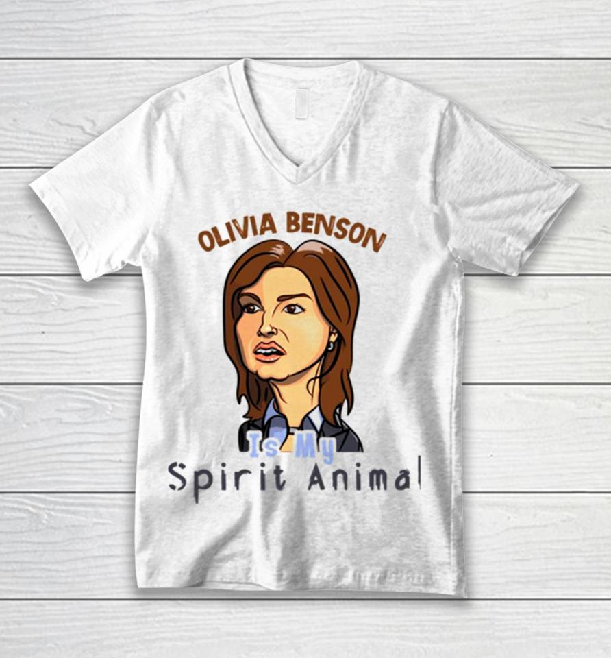 Olivia Benson Is My Spirit Animal Unisex V-Neck T-Shirt