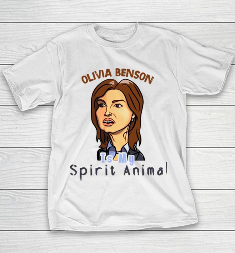 Olivia Benson Is My Spirit Animal Youth T-Shirt