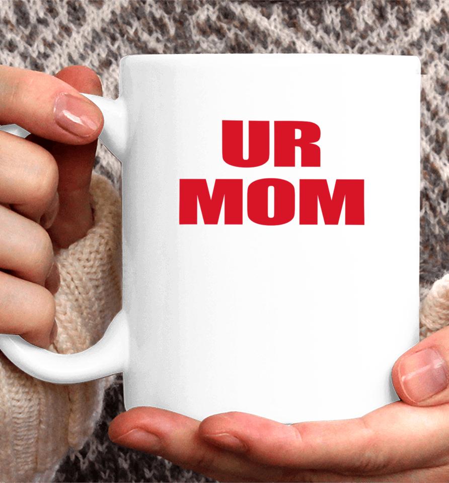 Olivia Rodrigo Wearing Ur Mom Coffee Mug
