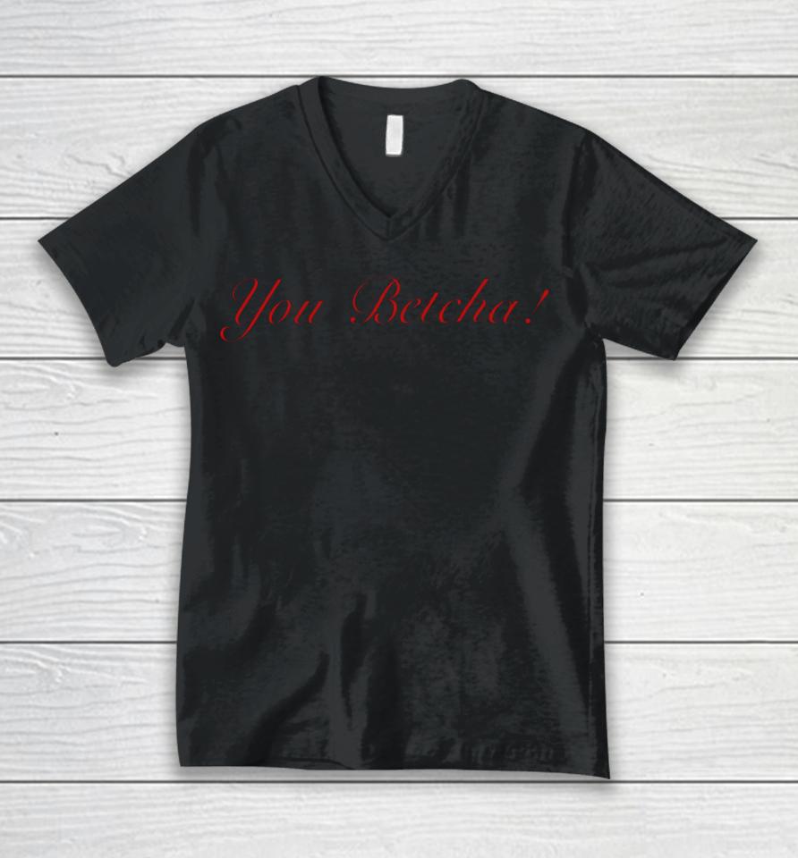 Olivia Rodrigo You Betcha Unisex V-Neck T-Shirt