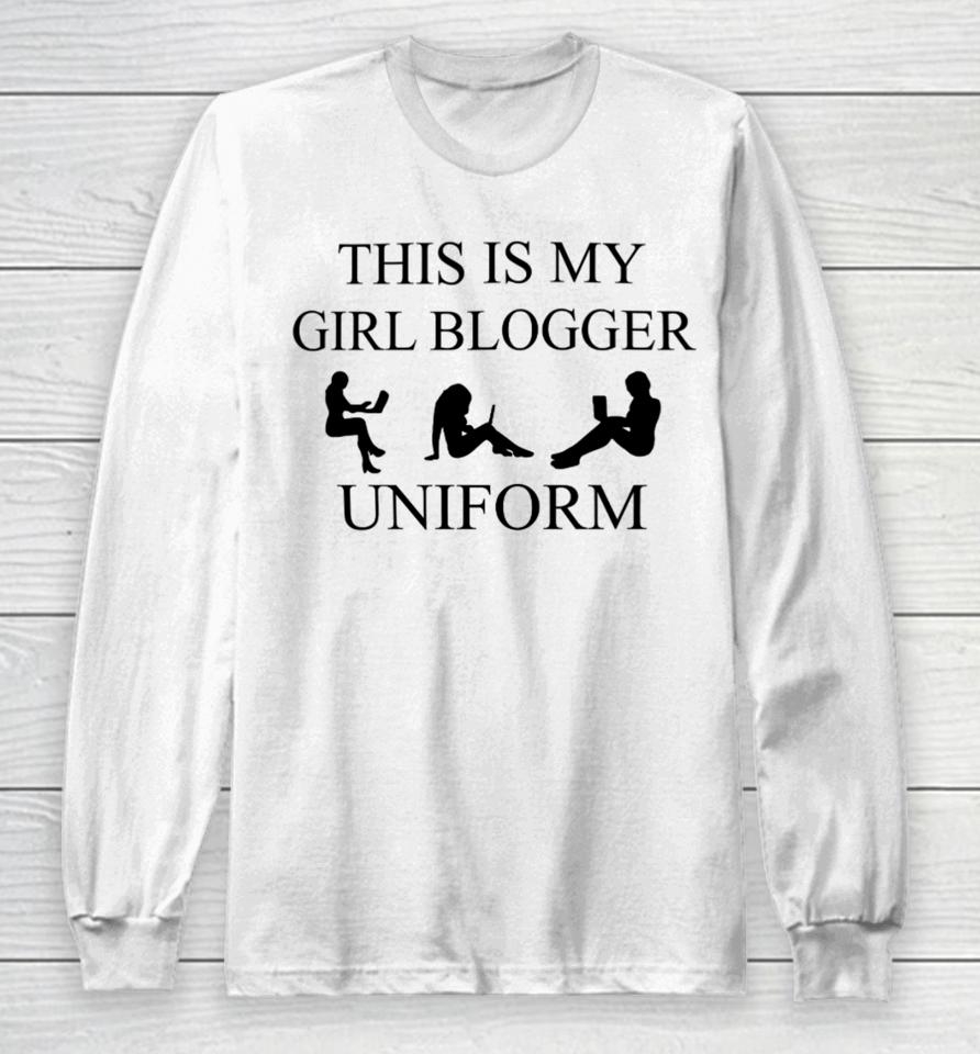 Omighty This Is My Girl Blogger Uniform Long Sleeve T-Shirt