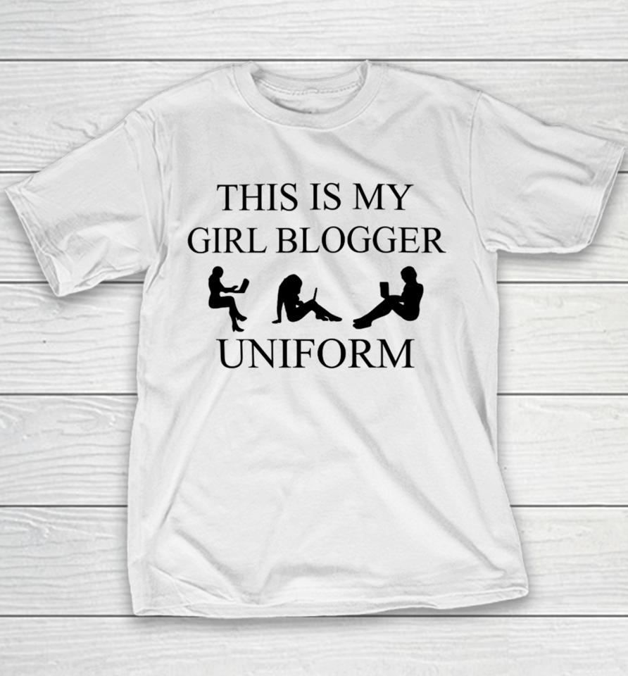 Omighty This Is My Girl Blogger Uniform Youth T-Shirt