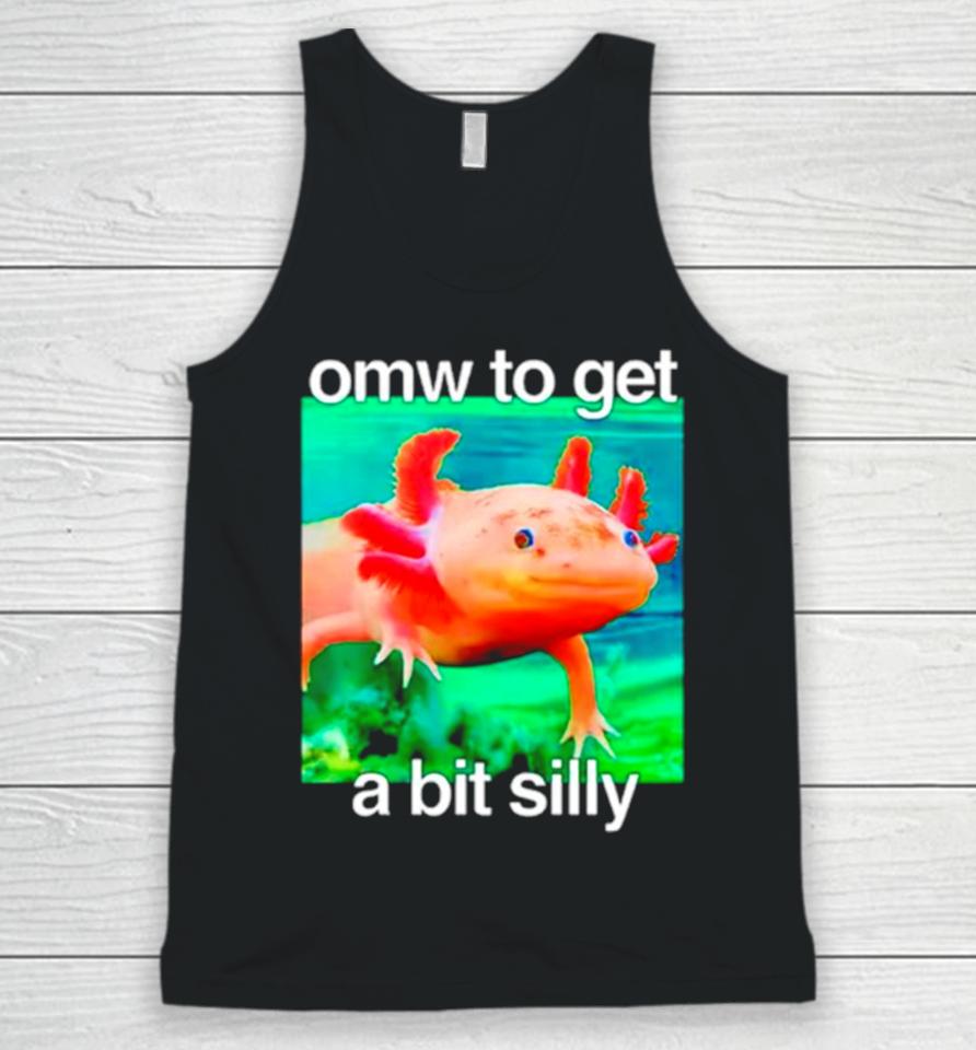 Omw To Get A Bit Silly Axolotl Unisex Tank Top