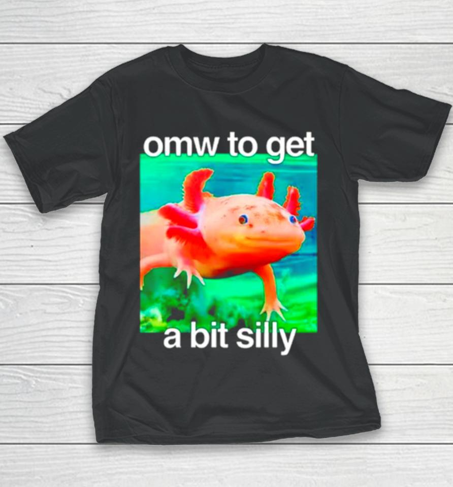 Omw To Get A Bit Silly Axolotl Youth T-Shirt