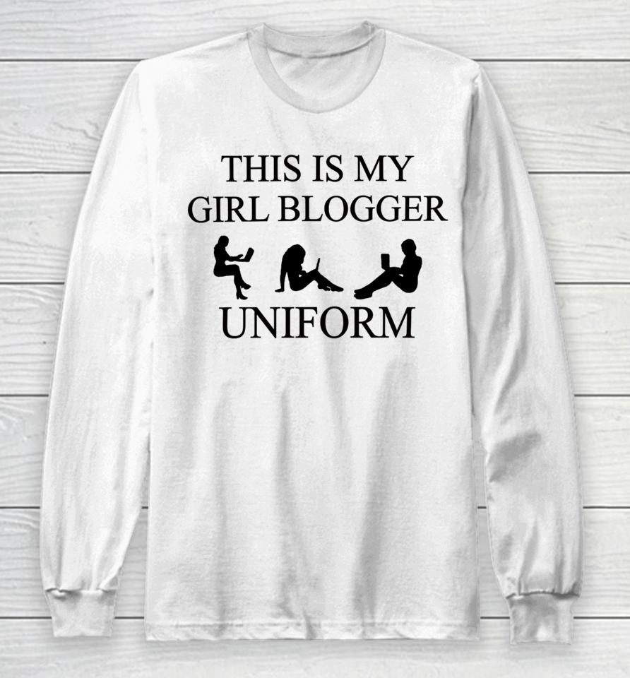 Omweekend This Is My Girl Blogger Uniform Long Sleeve T-Shirt