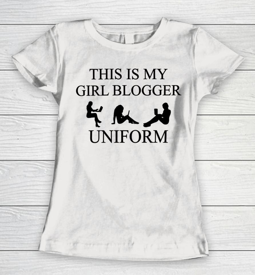 Omweekend This Is My Girl Blogger Uniform Women T-Shirt