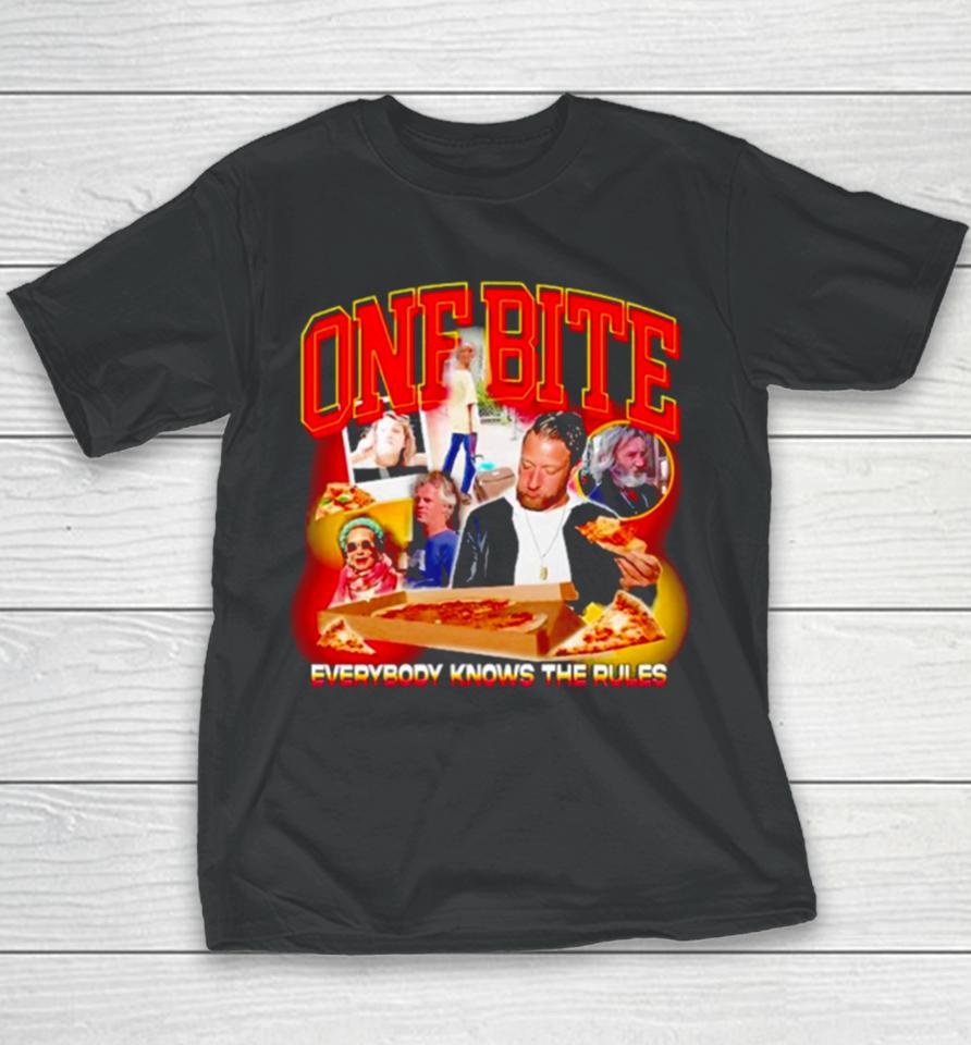 One Bite Everyone Knows The Rules Youth T-Shirt