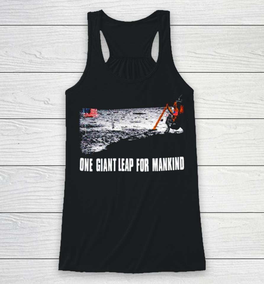 One Giant Leap For Mankind Racerback Tank