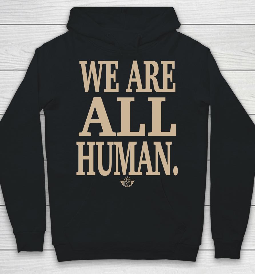 One Luv Hue Man Race We Are All Human Hoodie
