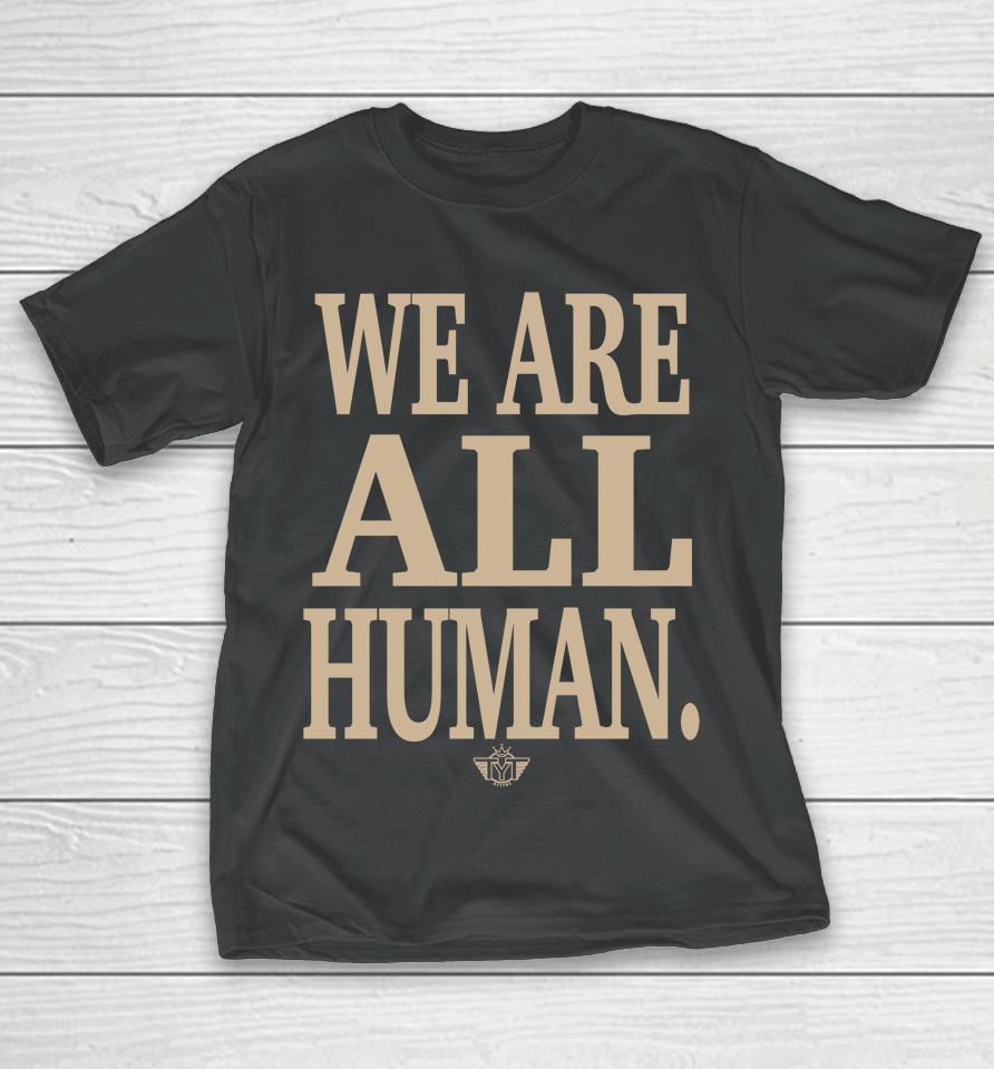 One Luv Hue Man Race We Are All Human T-Shirt