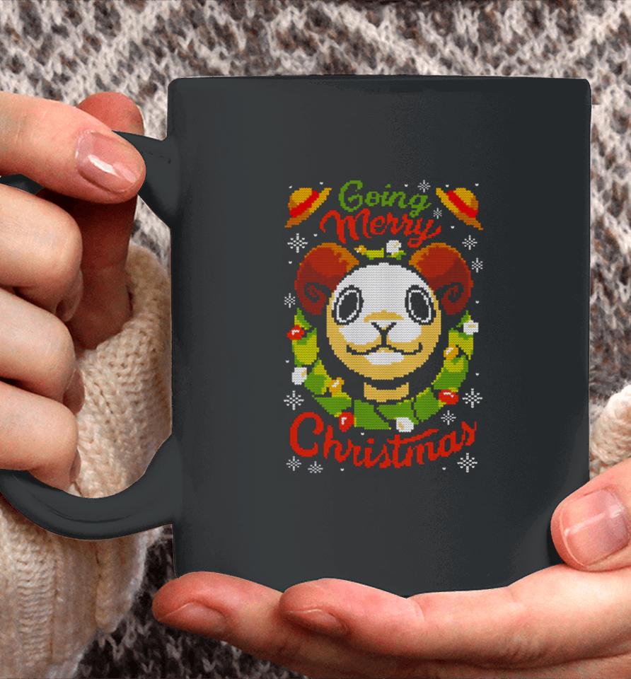 One Piece Going Merry Christmas Ugly Sweater Coffee Mug