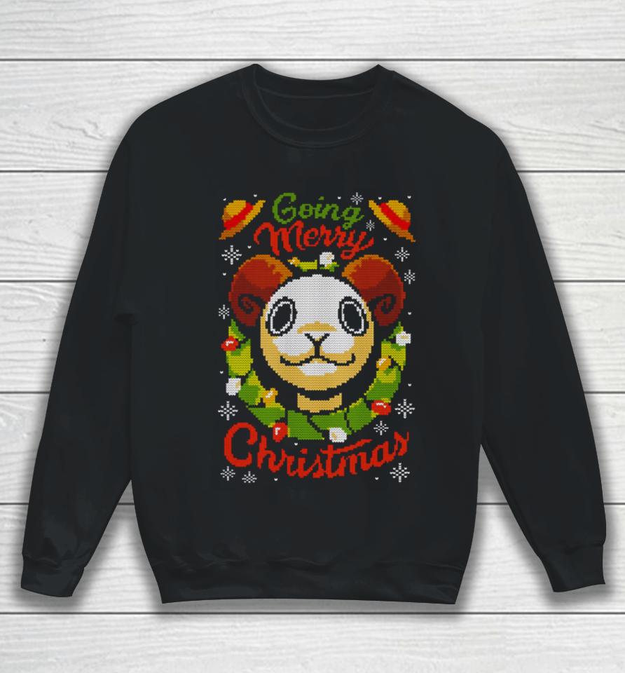 One Piece Going Merry Christmas Ugly Sweater Sweatshirt