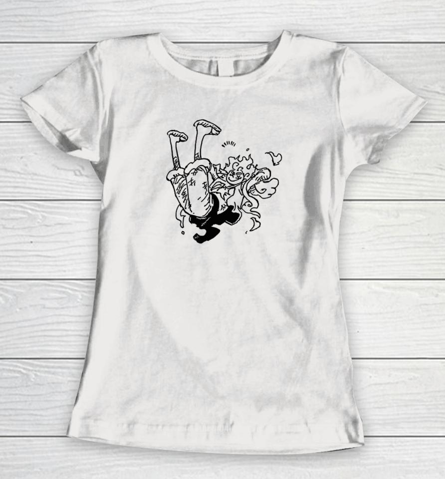 Onepiecedaiiys Luffy Gear 5 Floating In Air Essential Women T-Shirt