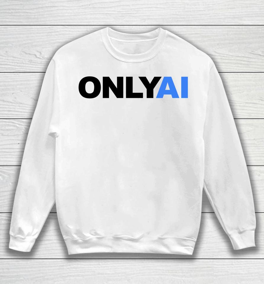 Only Ai Logo Sweatshirt
