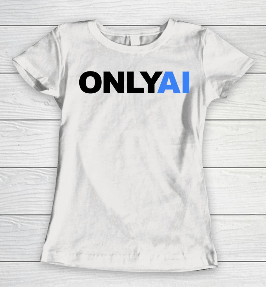 Only Ai Logo Women T-Shirt