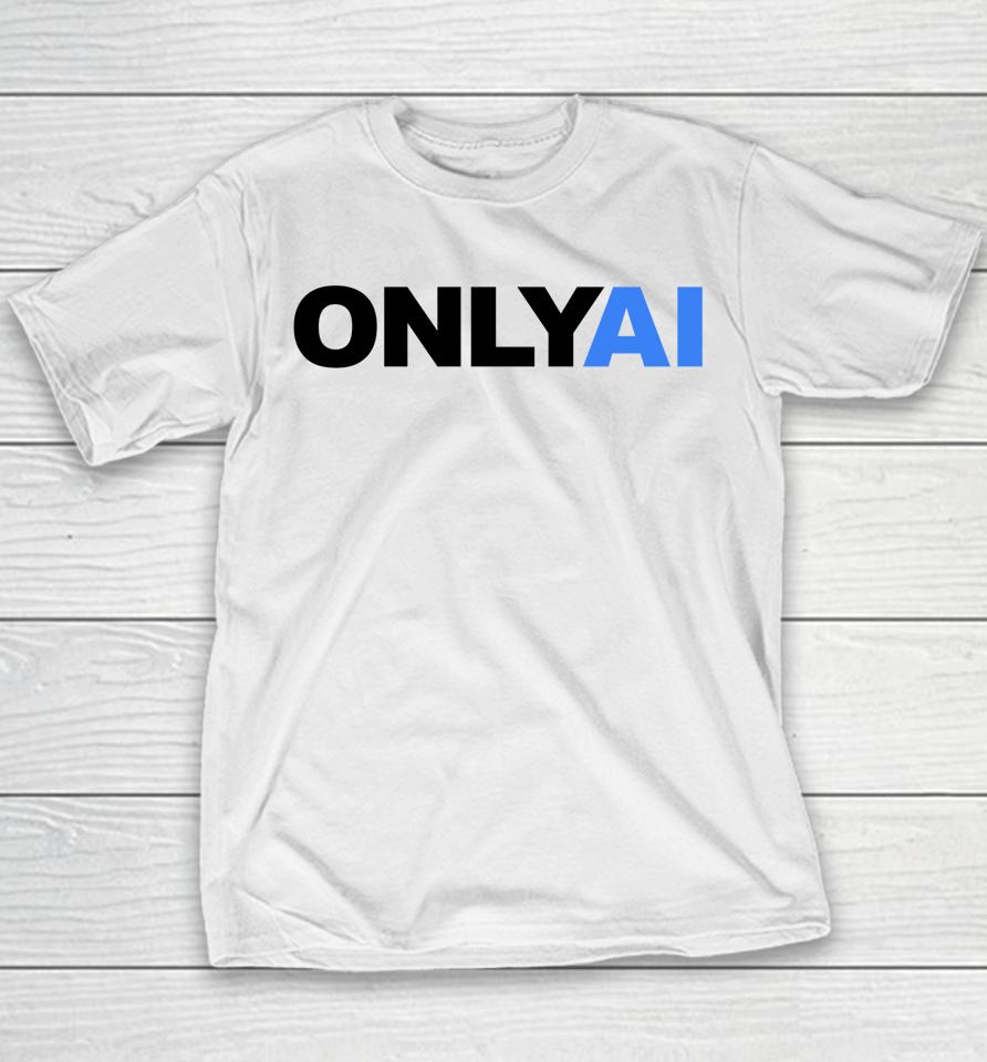 Only Ai Logo Youth T-Shirt