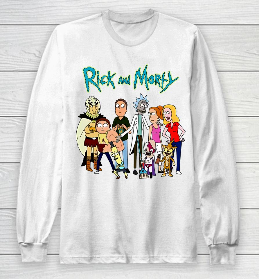 Oompaville Rick And Morty Long Sleeve T-Shirt