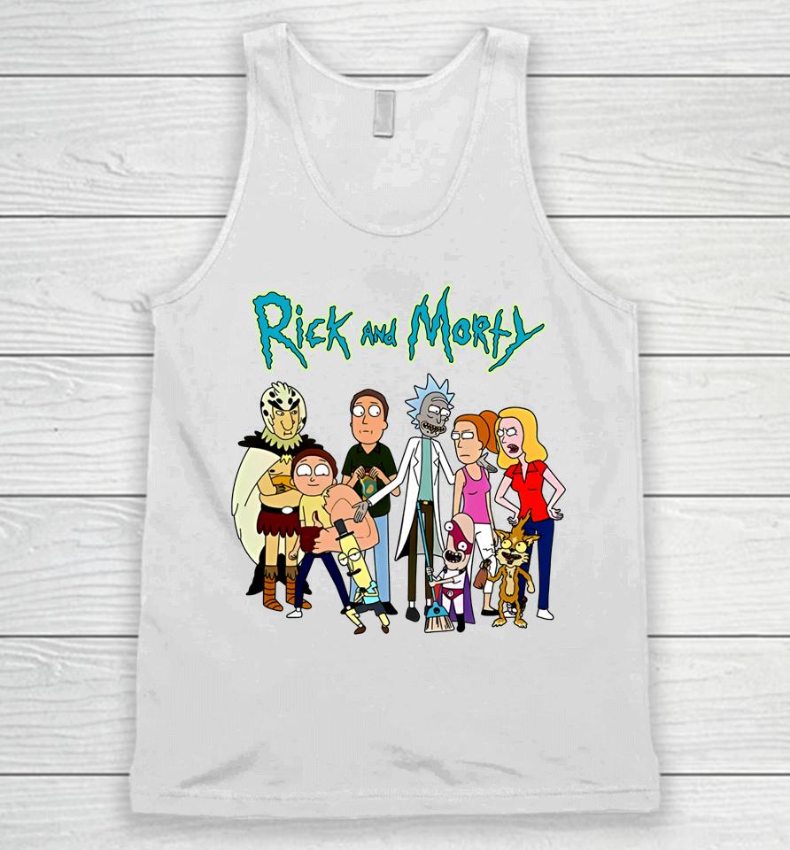 Oompaville Rick And Morty Unisex Tank Top