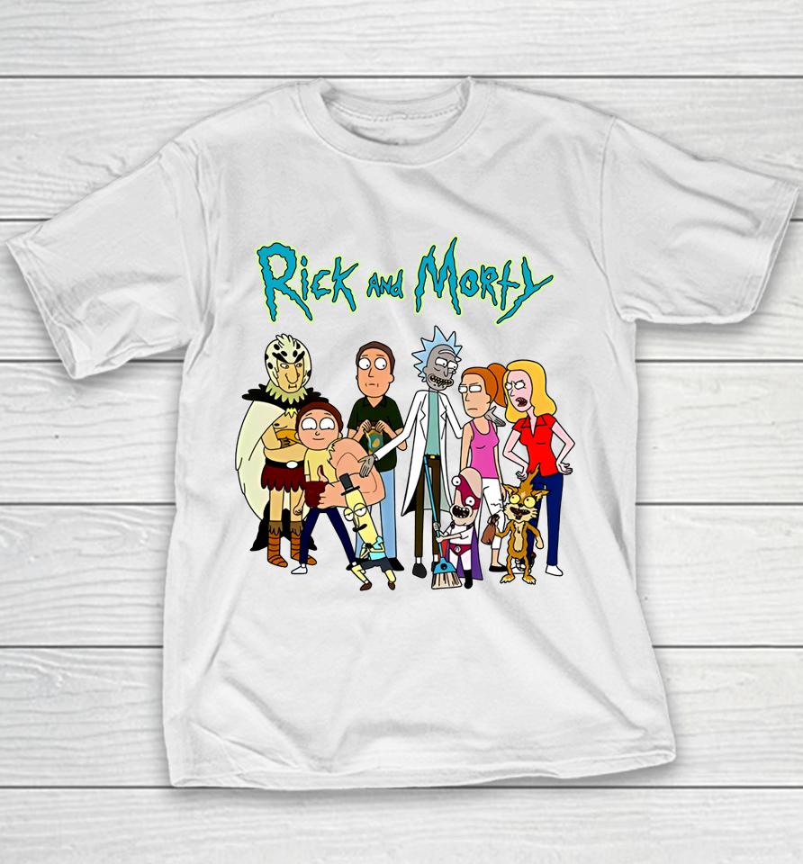 Oompaville Rick And Morty Youth T-Shirt