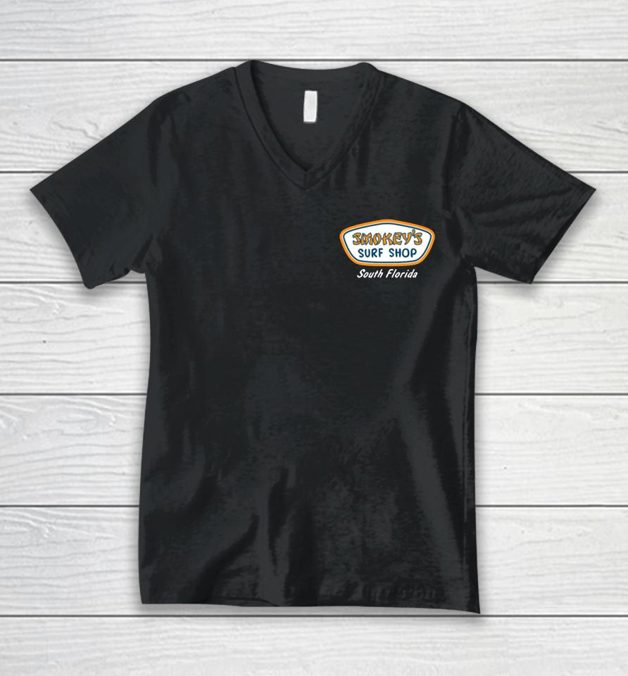 Orange Bowl Tennessee Volunteers Champs Smokey's Surf Unisex V-Neck T-Shirt