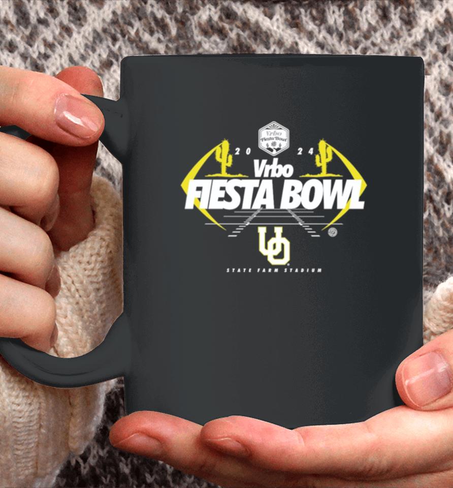 Oregon Ducks 2024 Vrbo Fiesta Bowl Bound Coffee Mug