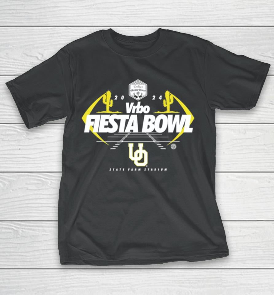 Oregon Ducks 2024 Vrbo Fiesta Bowl Bound T-Shirt