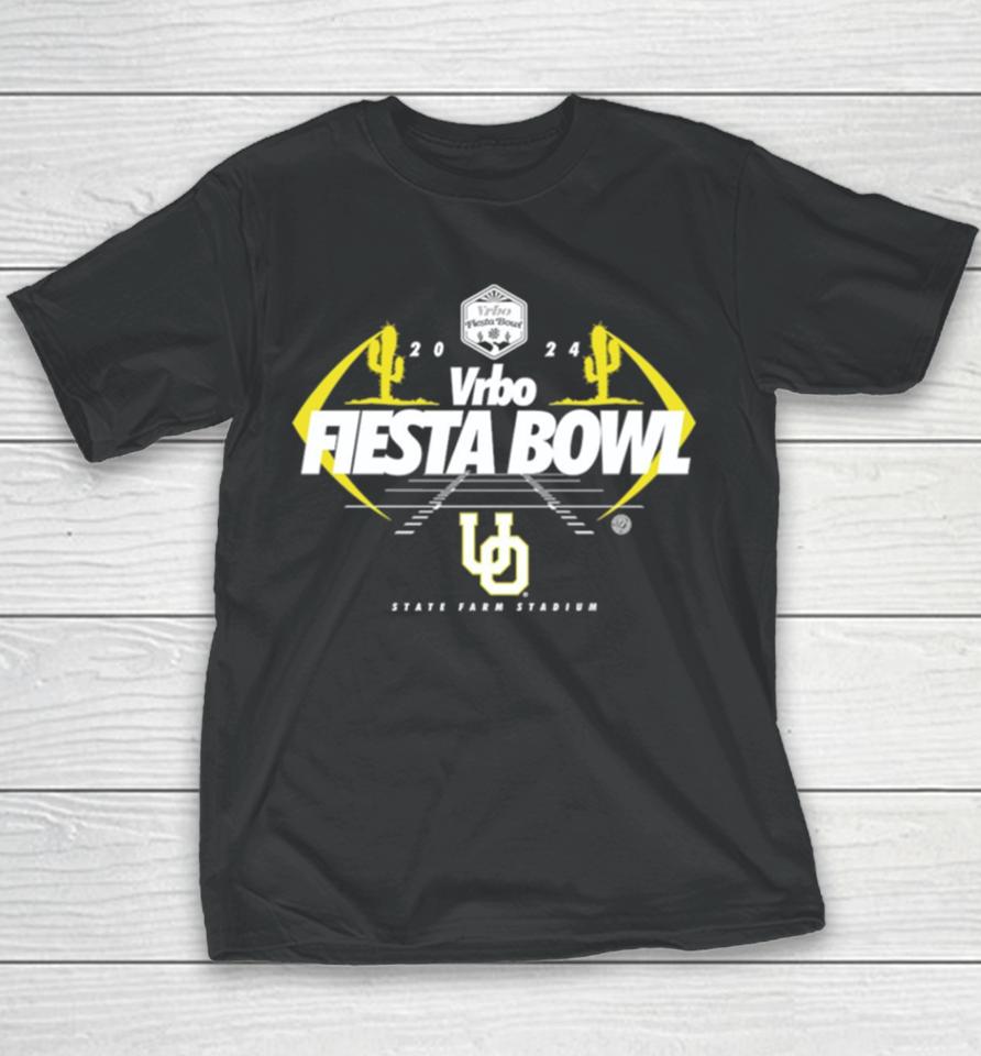 Oregon Ducks 2024 Vrbo Fiesta Bowl Bound Youth T-Shirt