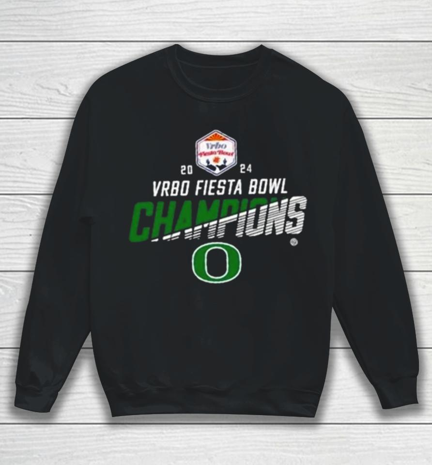 Oregon Ducks 2024 Vrbo Fiesta Bowl Champions Sweatshirt