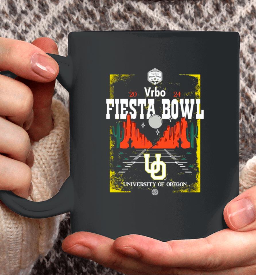 Oregon Ducks 2024 Vrbo Fiesta Bowl Coffee Mug