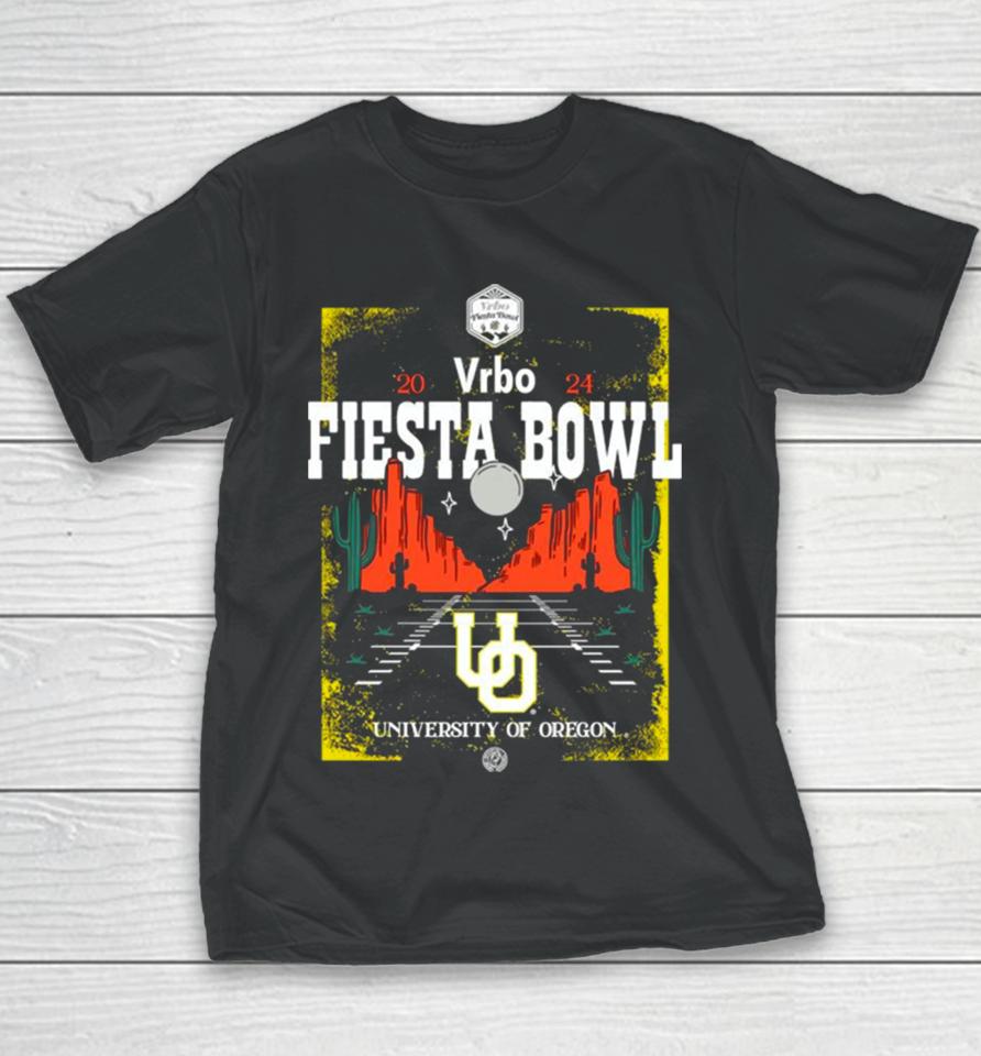 Oregon Ducks 2024 Vrbo Fiesta Bowl Youth T-Shirt