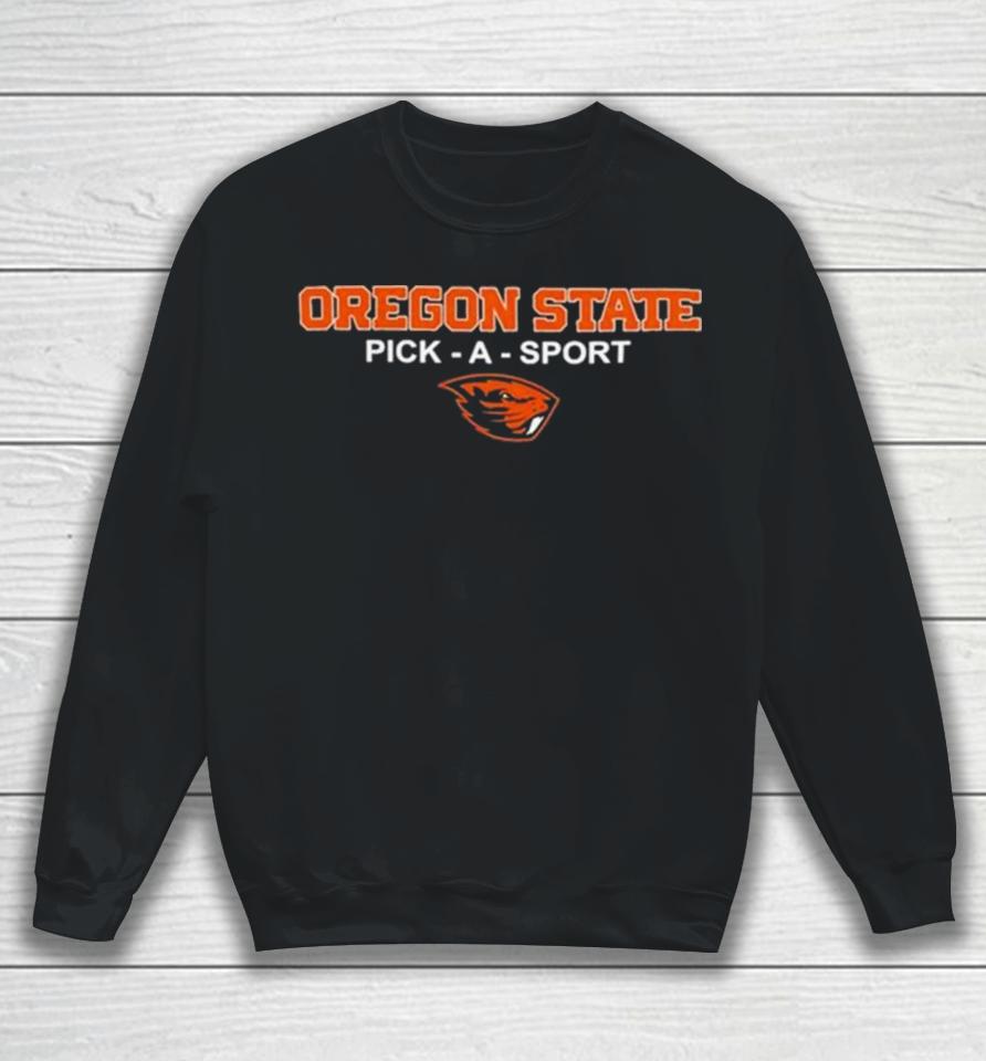 Oregon State Beavers Pick A Sport Logo 2023 Sweatshirt